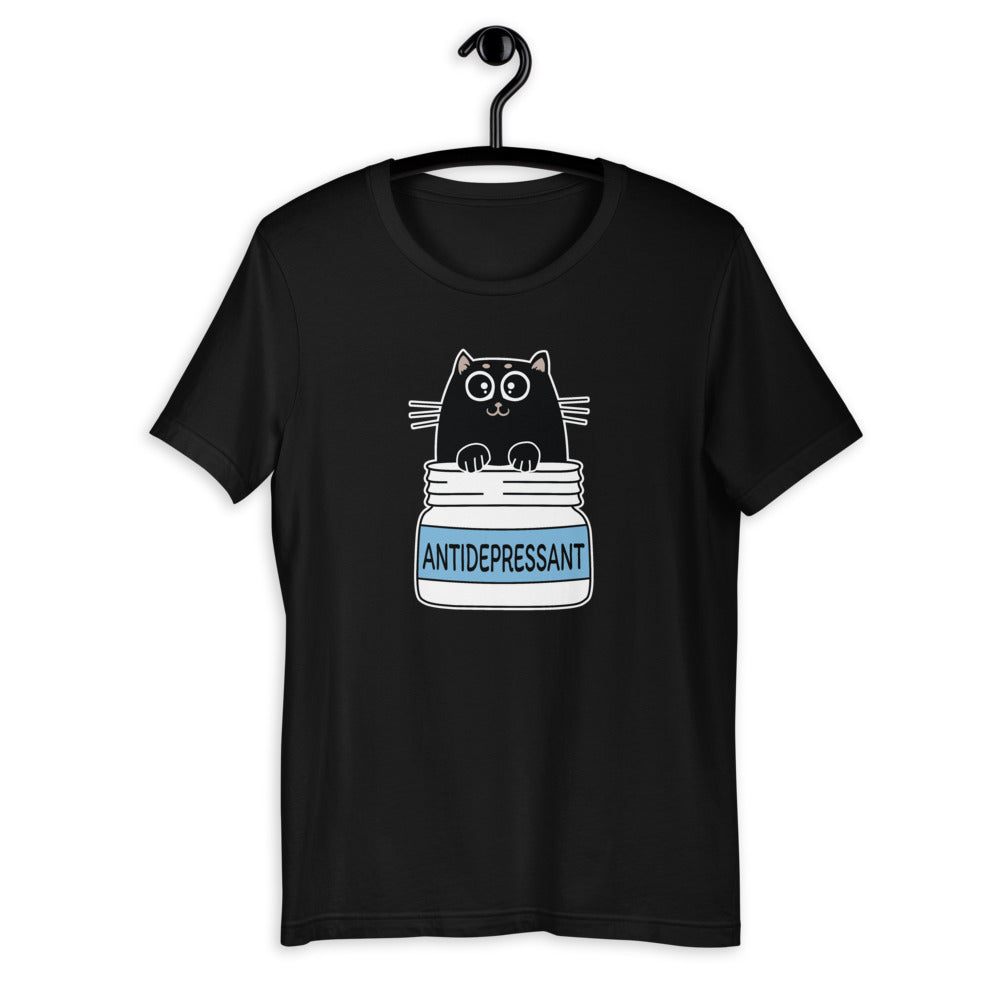 Cat AntiDepressant Unisex T-Shirt