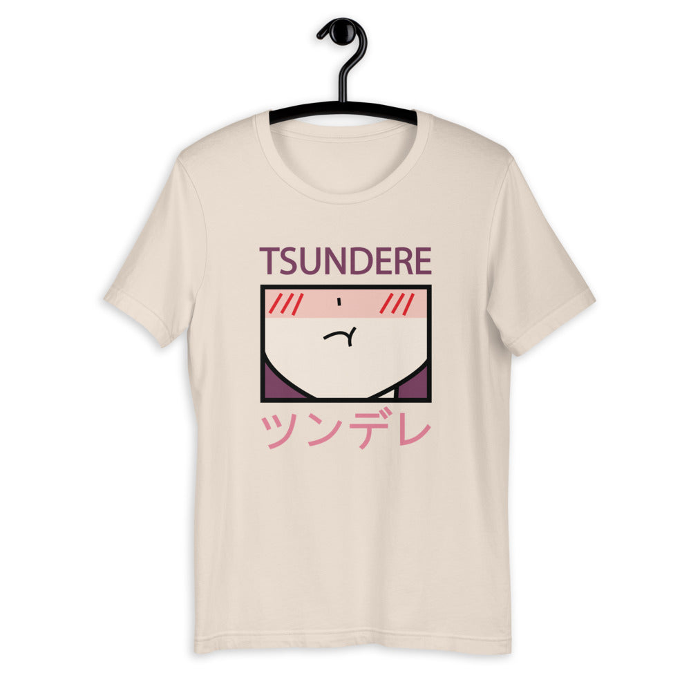 Tsundere Unisex T-Shirt, Funny Tee, Japanese, Kawaii, Cute
