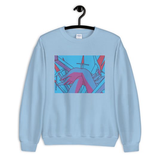 Unisex Sweatshirt, Harajuku, Aesthetic Clothing, Aesthetic, Pastel Goth
