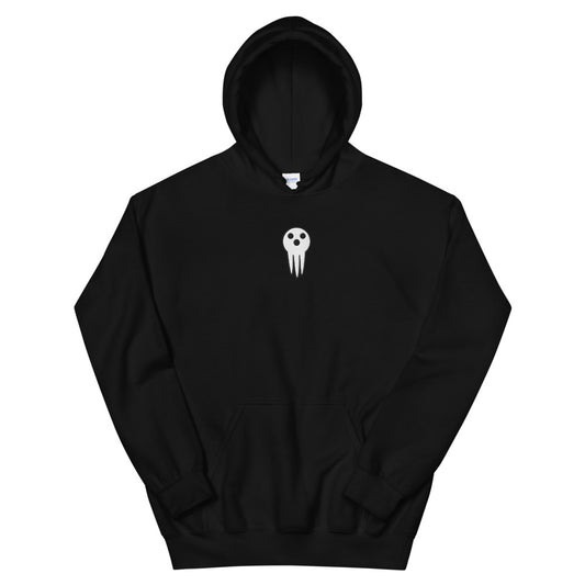 Soul Eater Unisex Embroidered Hoodie, Shinigami Death the Kid
