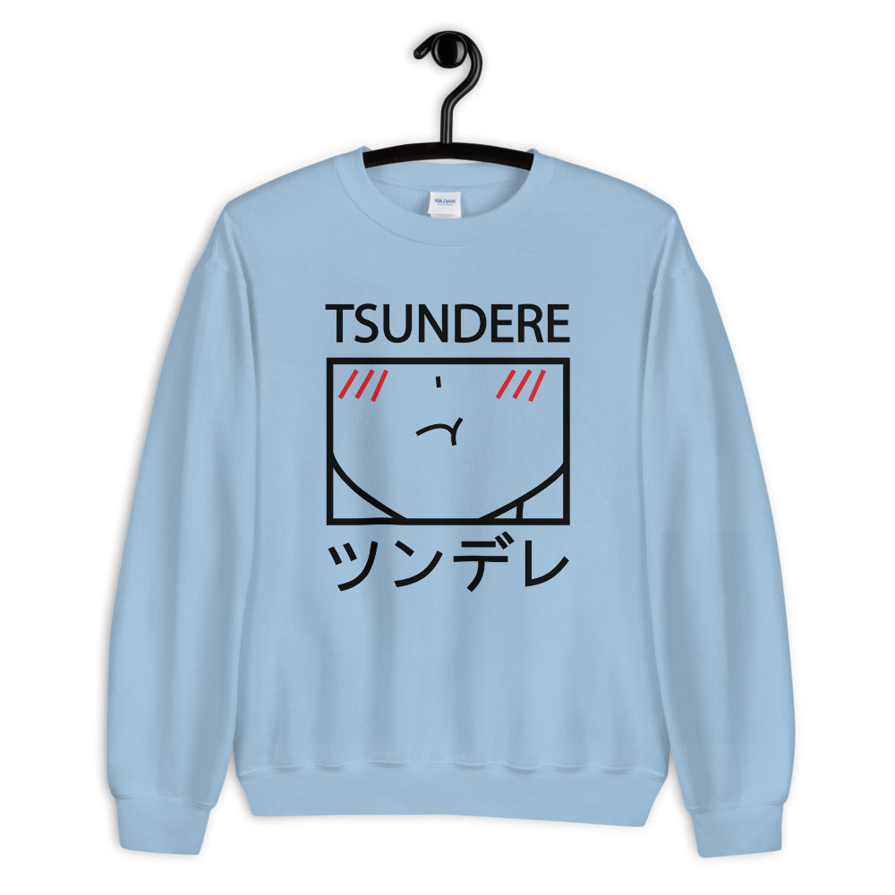 Tsundere Unisex Sweatshirt, Funny, Japanese
