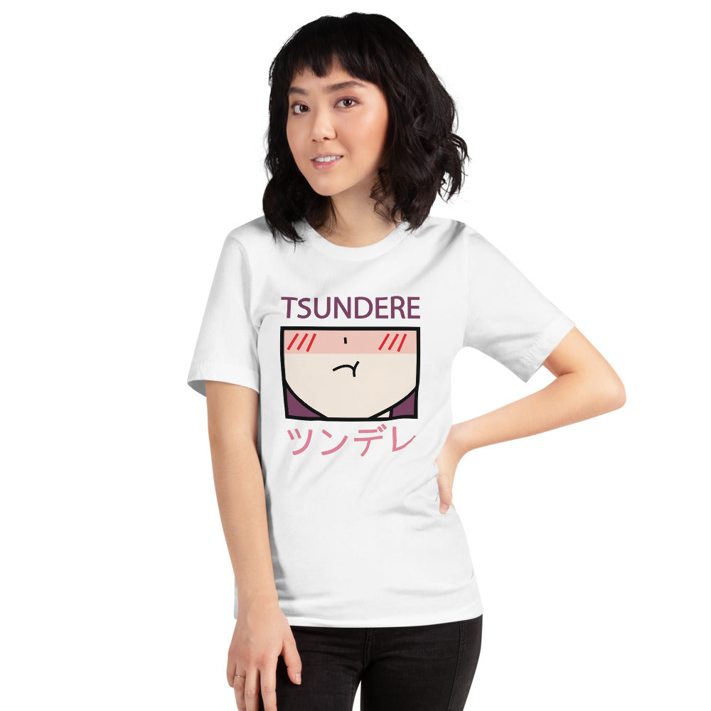 Tsundere Unisex T-Shirt, Funny Tee, Japanese, Kawaii, Cute