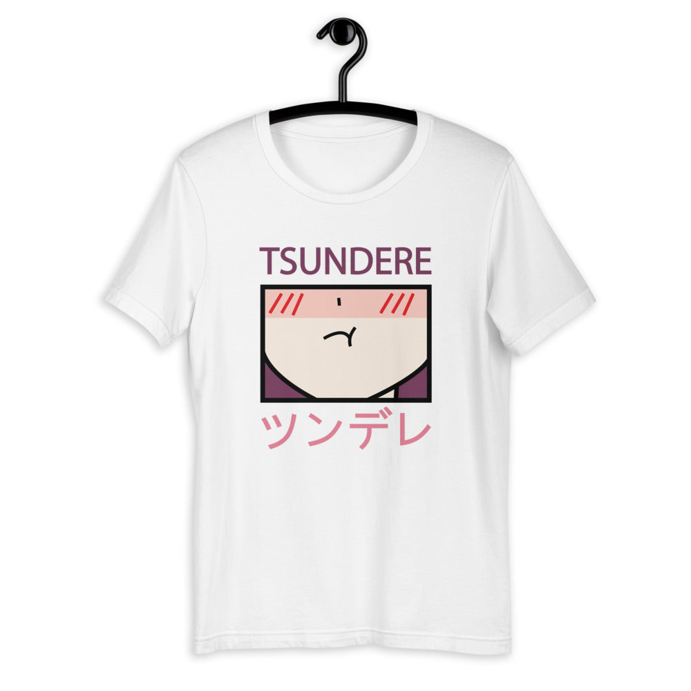 Tsundere Unisex T-Shirt, Funny Tee, Japanese, Kawaii, Cute