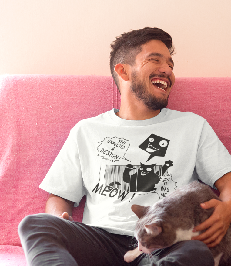 It Was Me, MEOW! Unisex T-Shirt, Funny Tee