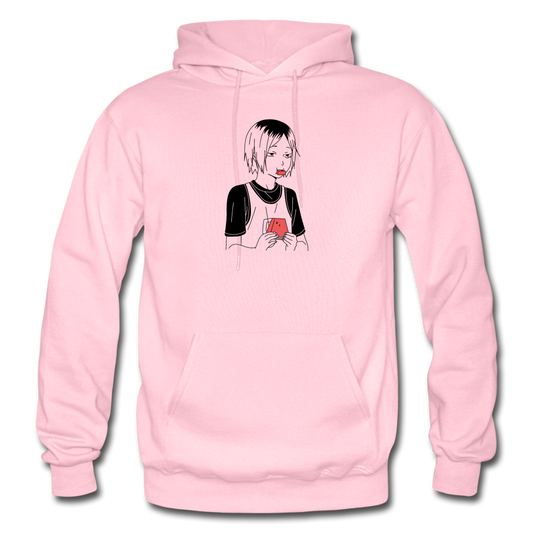 kenma hoodie - light pink