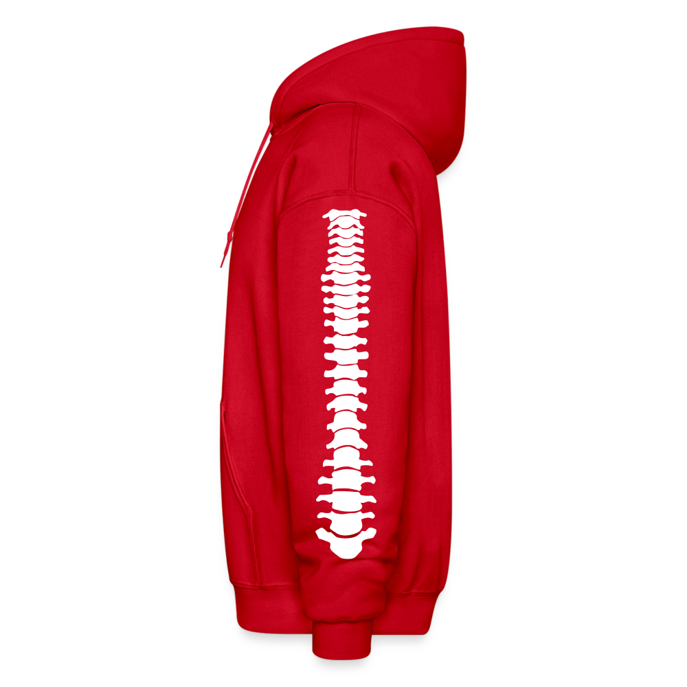 Spine Unisex Hoodie - red